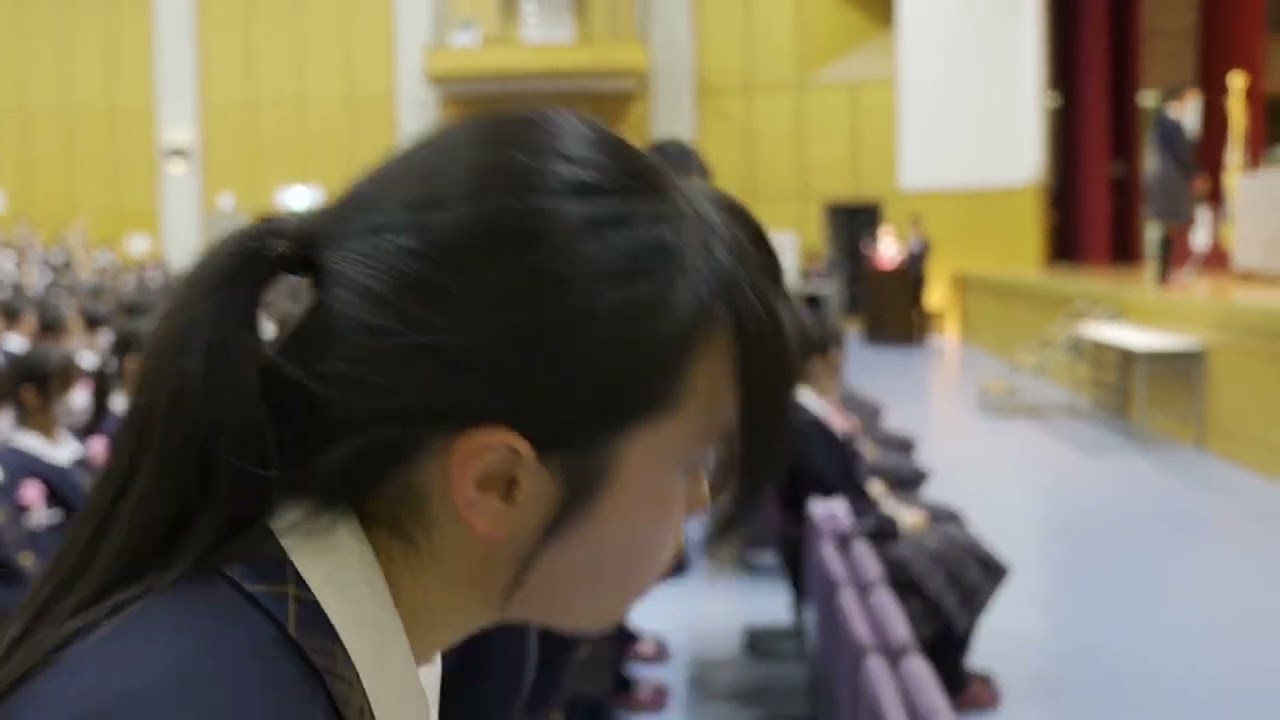 福岡女子高等学校卒業式2024