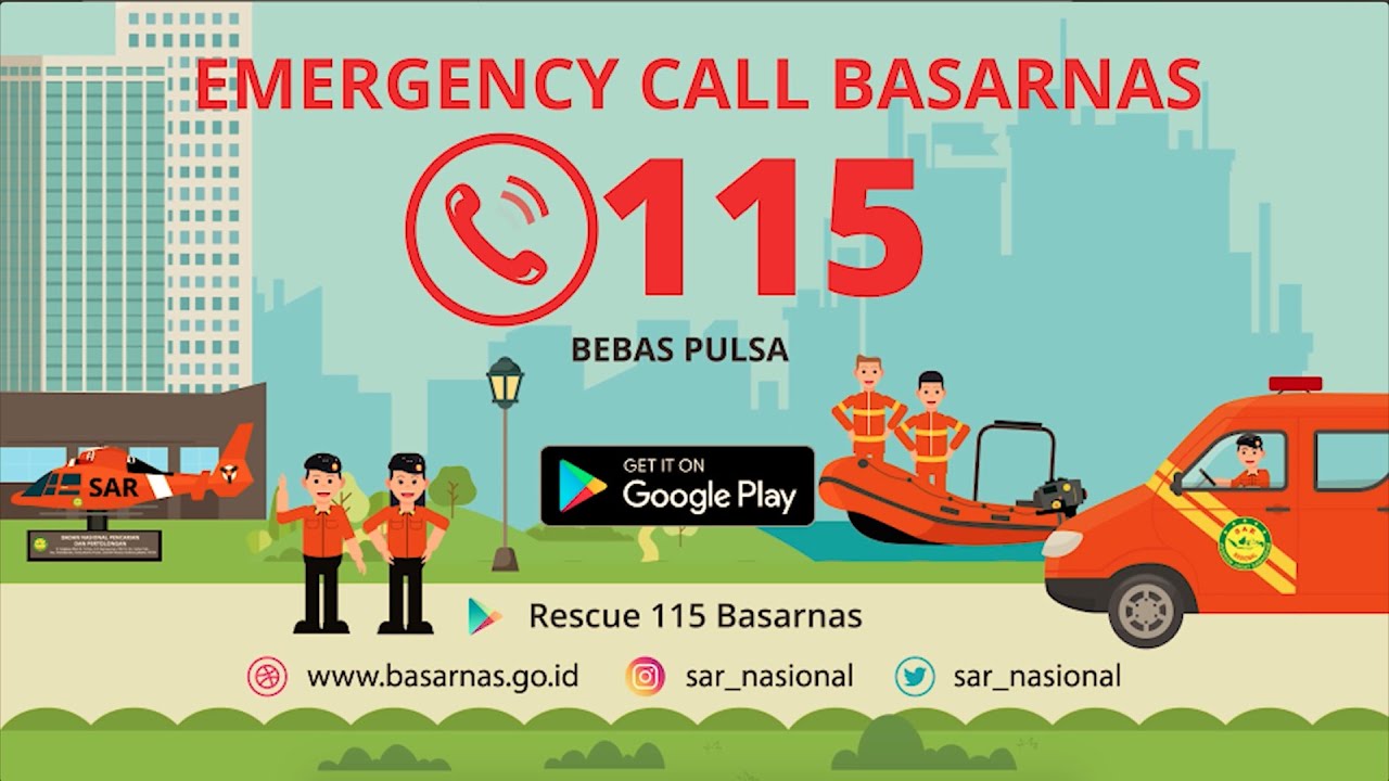 Emergency Call 115 & Aplikasi Rescue 115