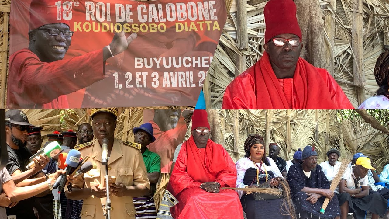 Fête du roi de KALOBONE, le journaliste Koudiossobo DIATTA officiellement intronisé