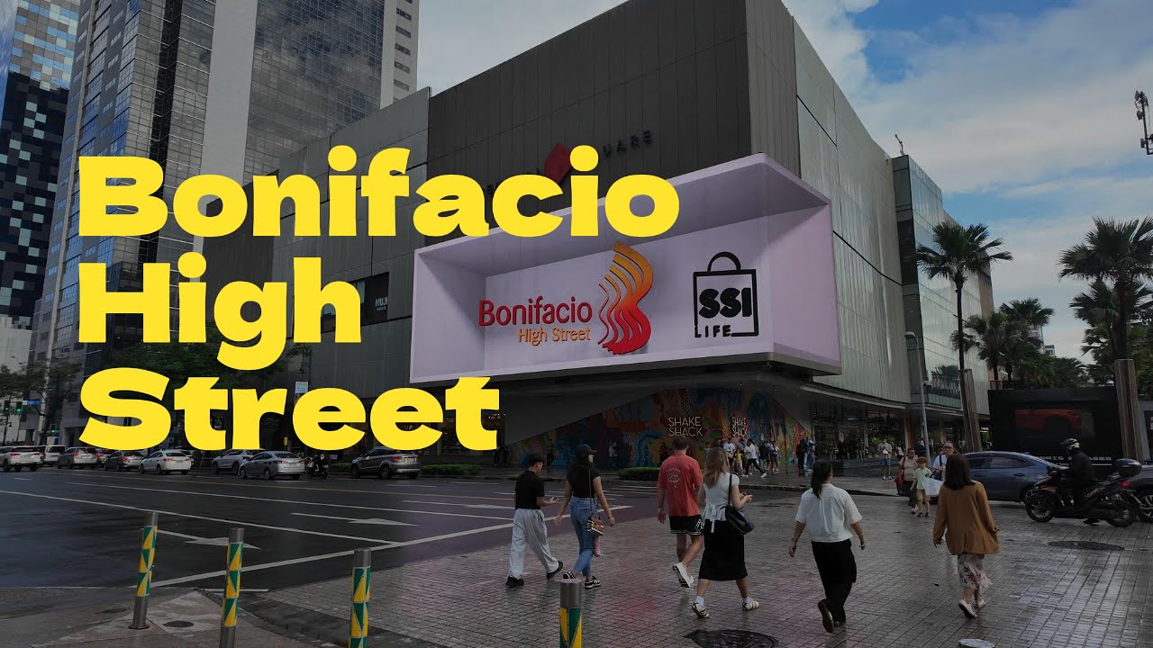 Bonifacio High Street - Walking Tour
