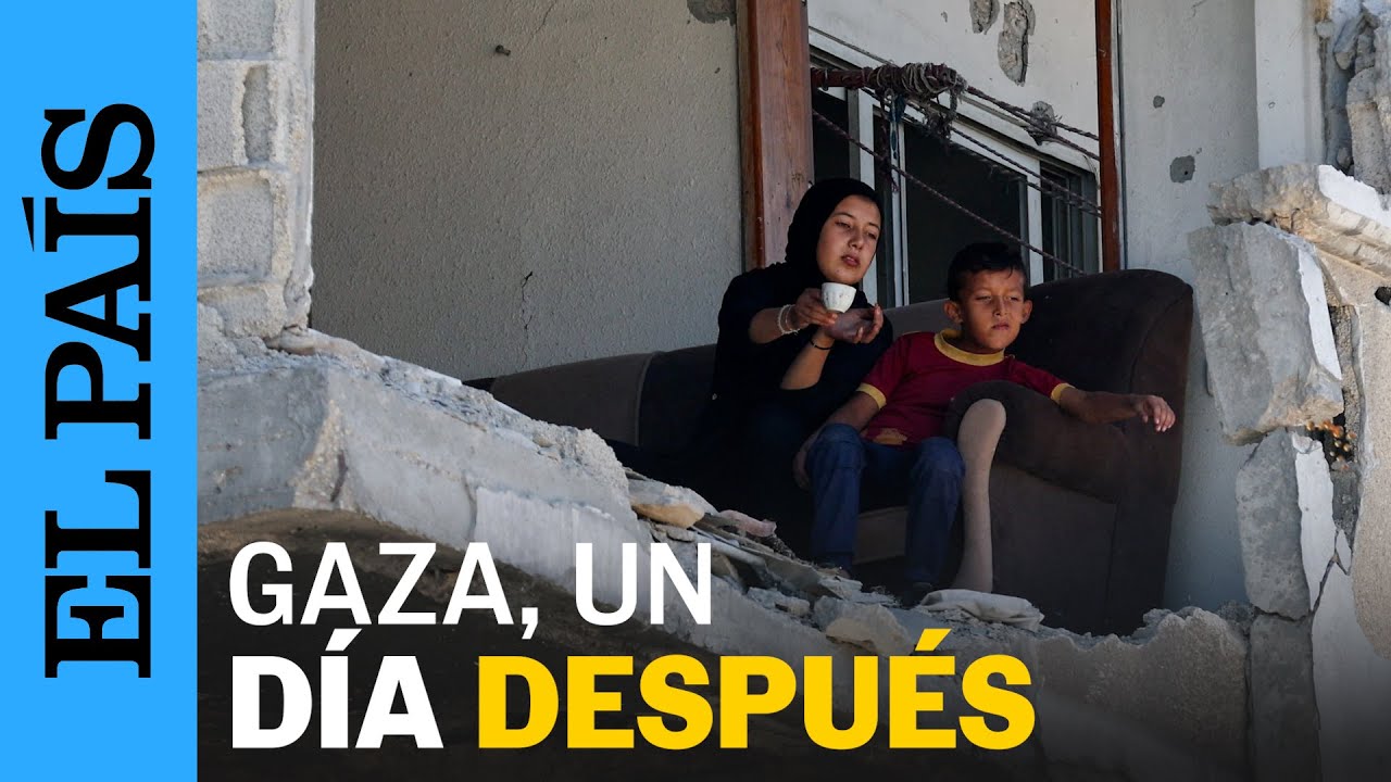 GAZA | Así se ve la FRANJA un día después del plan de paz de TRUMP | EL PAÍS