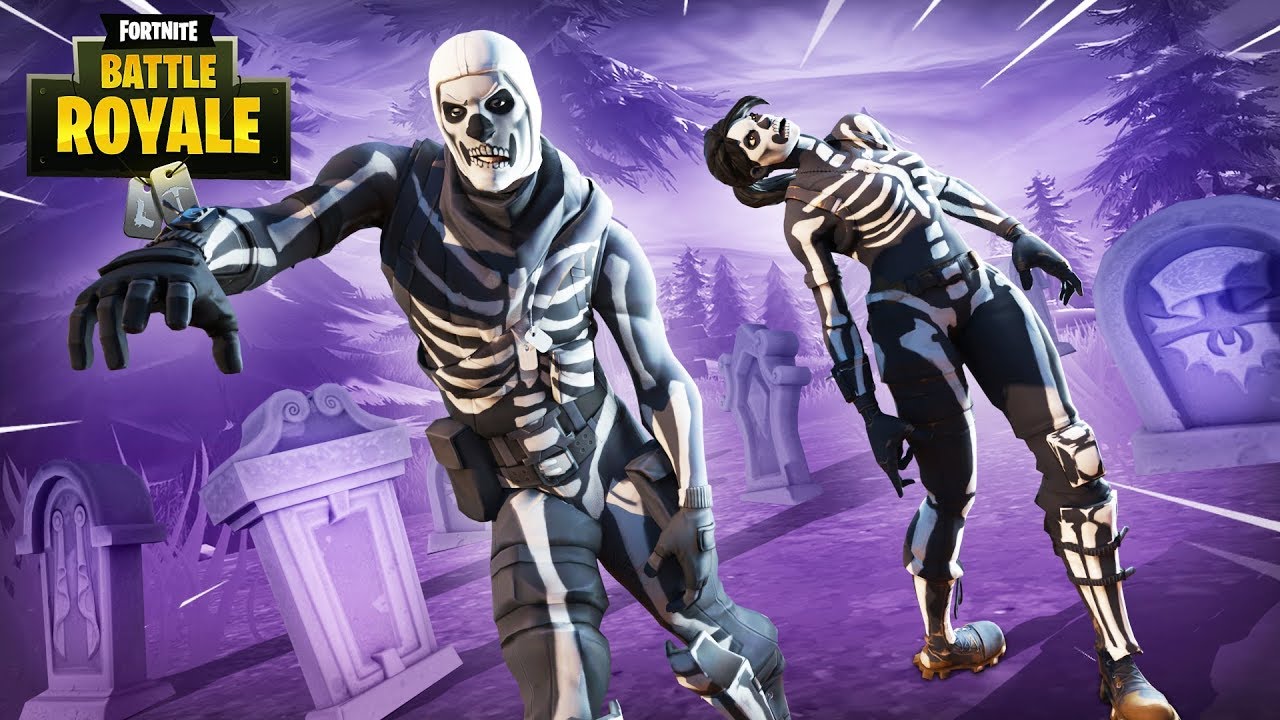 New Purple Glow Skull Trooper Skin!! - Fortnite Battle Royale Gameplay - Ninja & Nickmercs