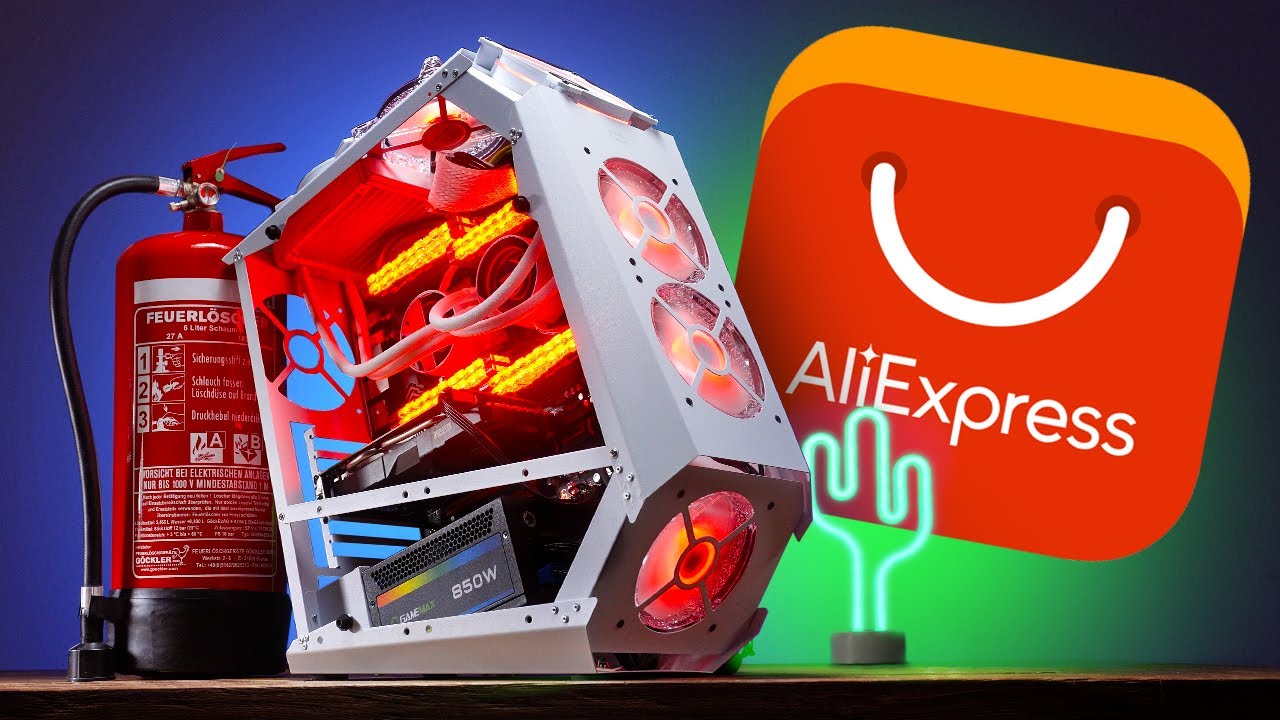 Wir TESTEN den 36-Kern Aliexpress Gaming PC!!... #GamingSchrott