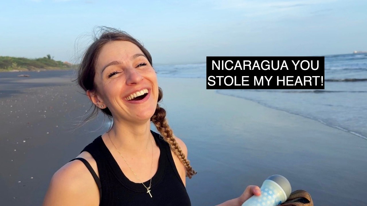 Exploring Nicaragua's Playa Tesoro’s Untouched Beaches & León!!