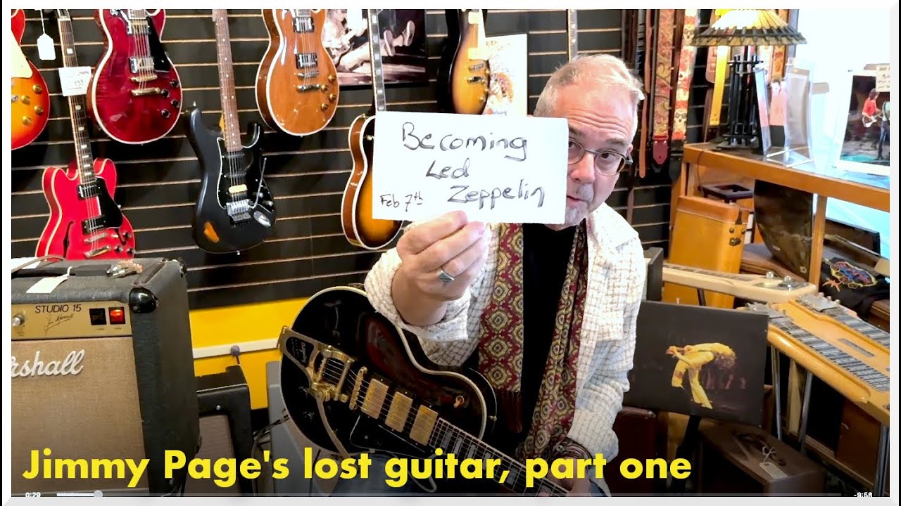 Jimmy Page's lost guitar, part one