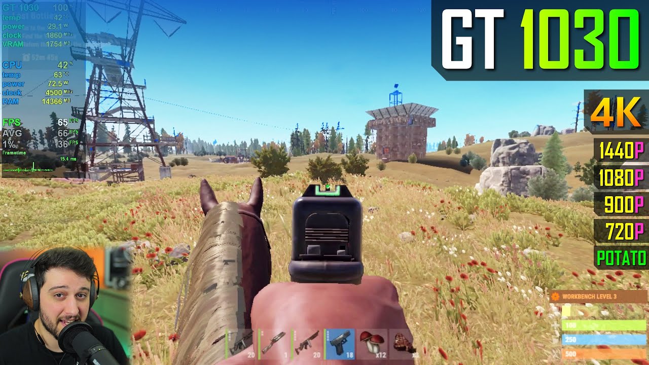 GT 1030 2GB GDDR5 - RUST