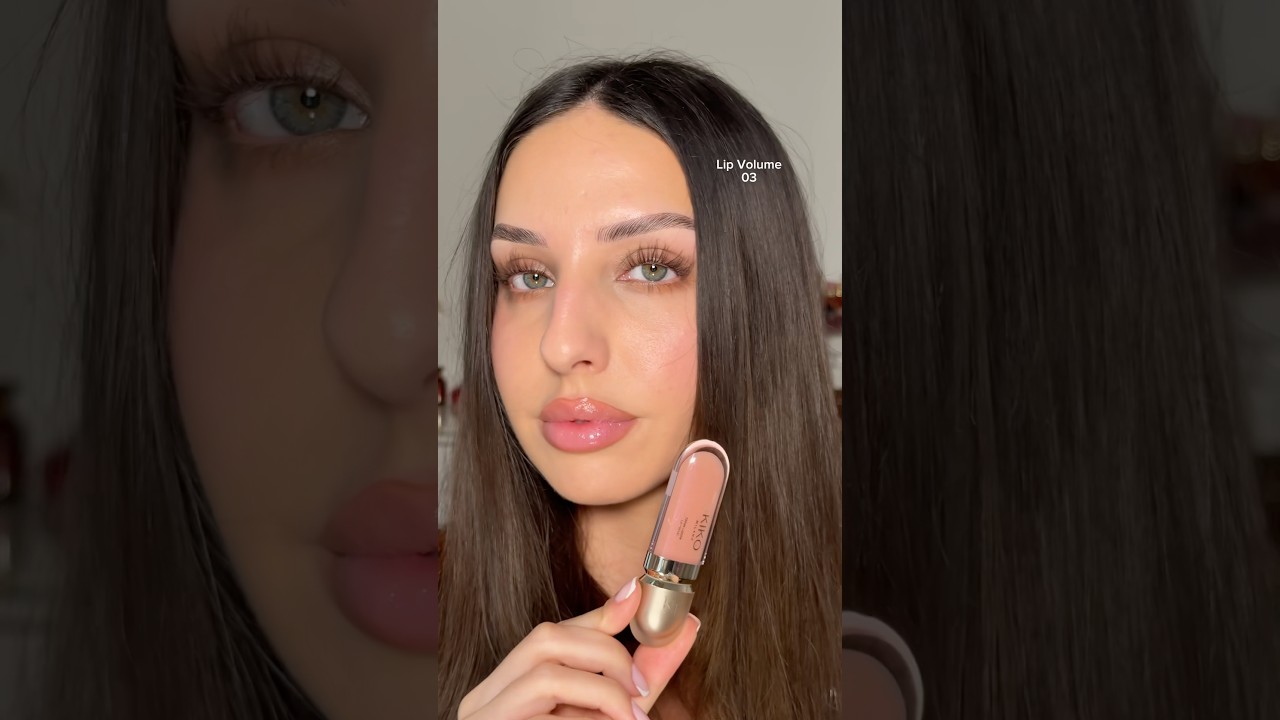 Новый блеск для губ Kiko Hug Couture Lip Volume #блескдлягуб #увеличениеобъемагуб #макияж #образц...