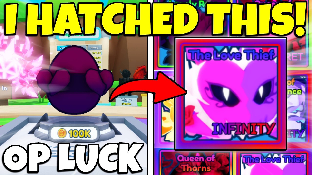 AFTER 2.000.000 HEARTBREAK EGGS I GOT THIS IN BUBBLE GUM SIMULATOR INFINITY! | BGSI