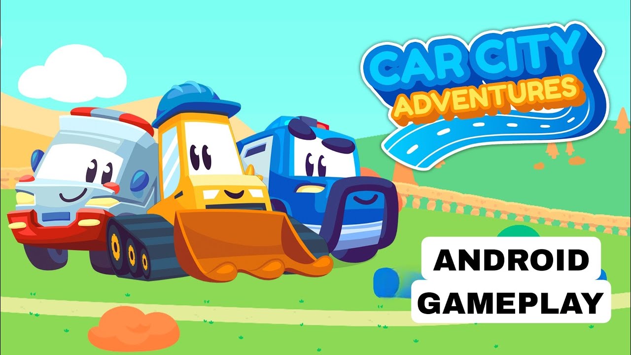 Car City Adventure Games For Kids Educational apps #kidsgames #carcity #cartoon 