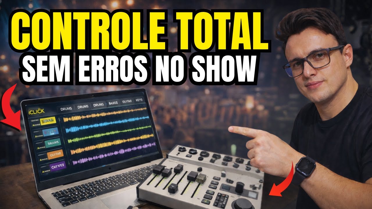 VS e Playback Ao Vivo - Setup PROFISSIONAL para Shows SEM ERROS!