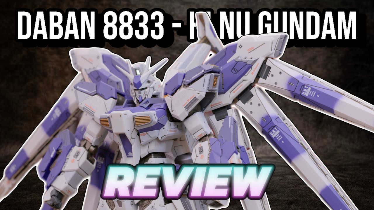 Из фигурки в сборную модель &mdash; Daban 8833 Hi-Nu Gundam Metal Build &mdash; ОБЗОР &mdash; [4K]