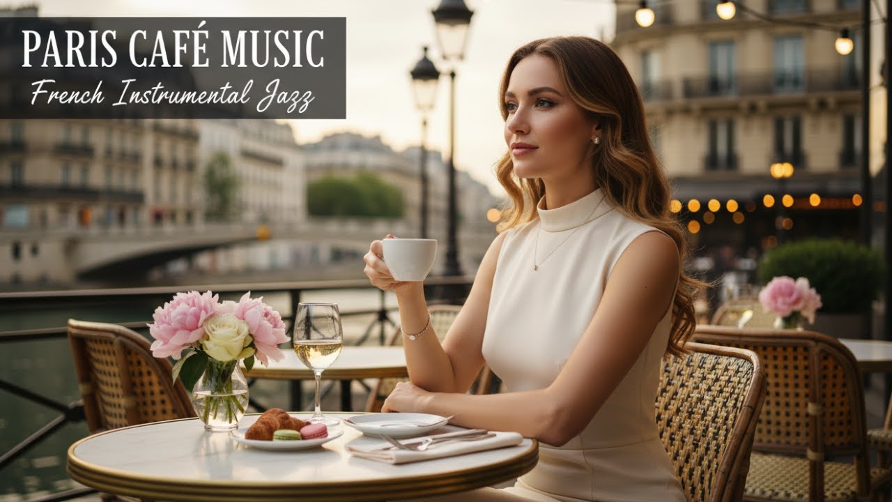 Rainy Day in Paris ☔ French Jazz Instrumental | Cozy Café Vibes