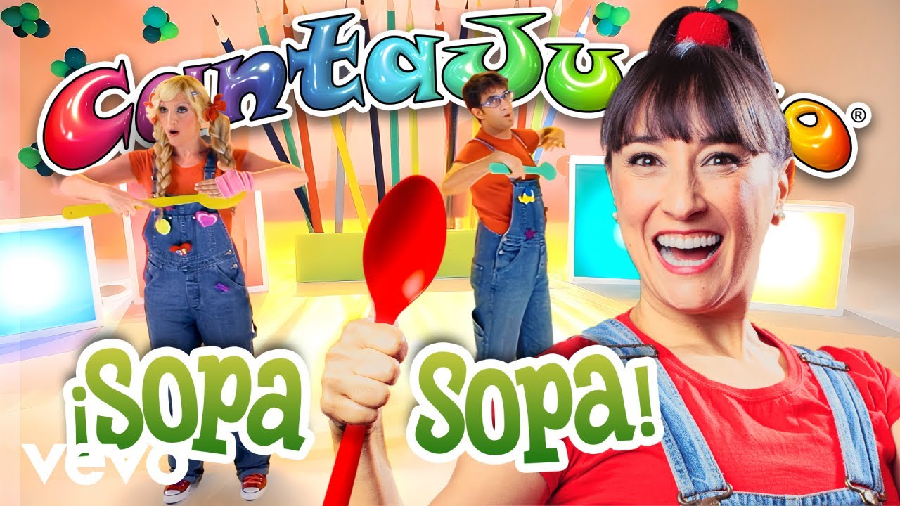 🍜CANTAJUEGO🥘 Sopa Sopa🫕 Versi&oacute;n Supervitamina 🎶 M&uacute;sica Infantil y Canciones para ni&ntilde;os 🕺🏼