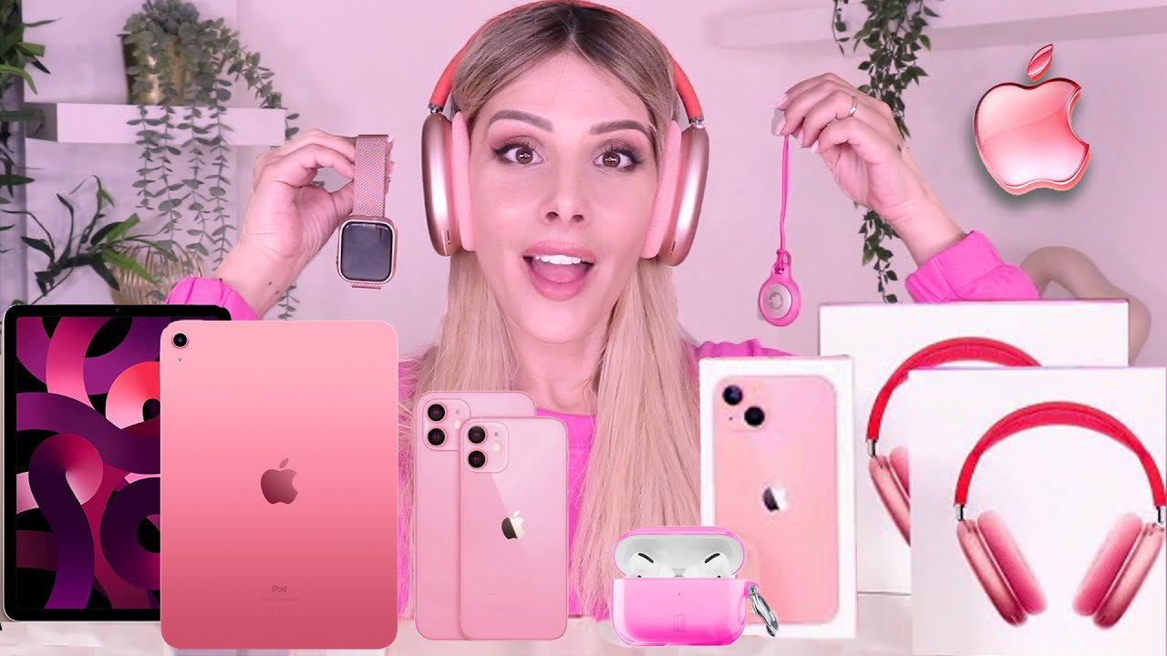 COMPRO TUTTI I PRODOTTI ROSA DA APPLE STORE !!