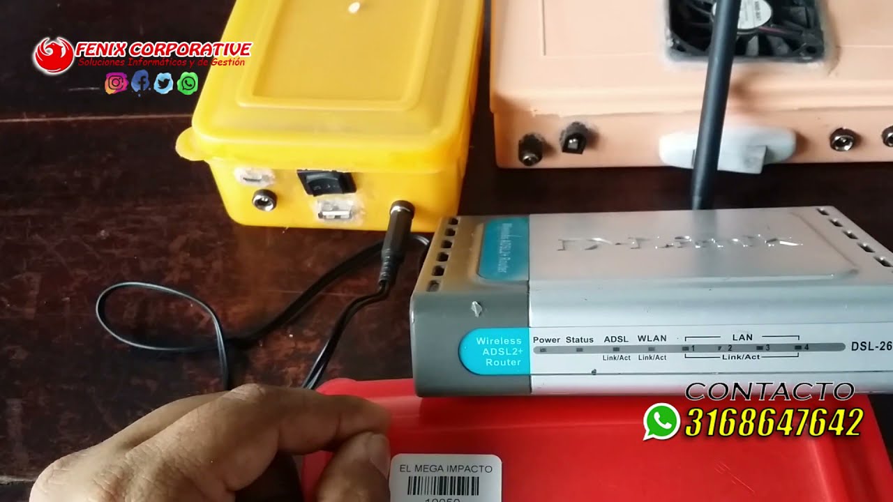 UPS Casero 12V, para Modems de hogar, Bateria 18650 y electronica SAI, evita que se apague el modem