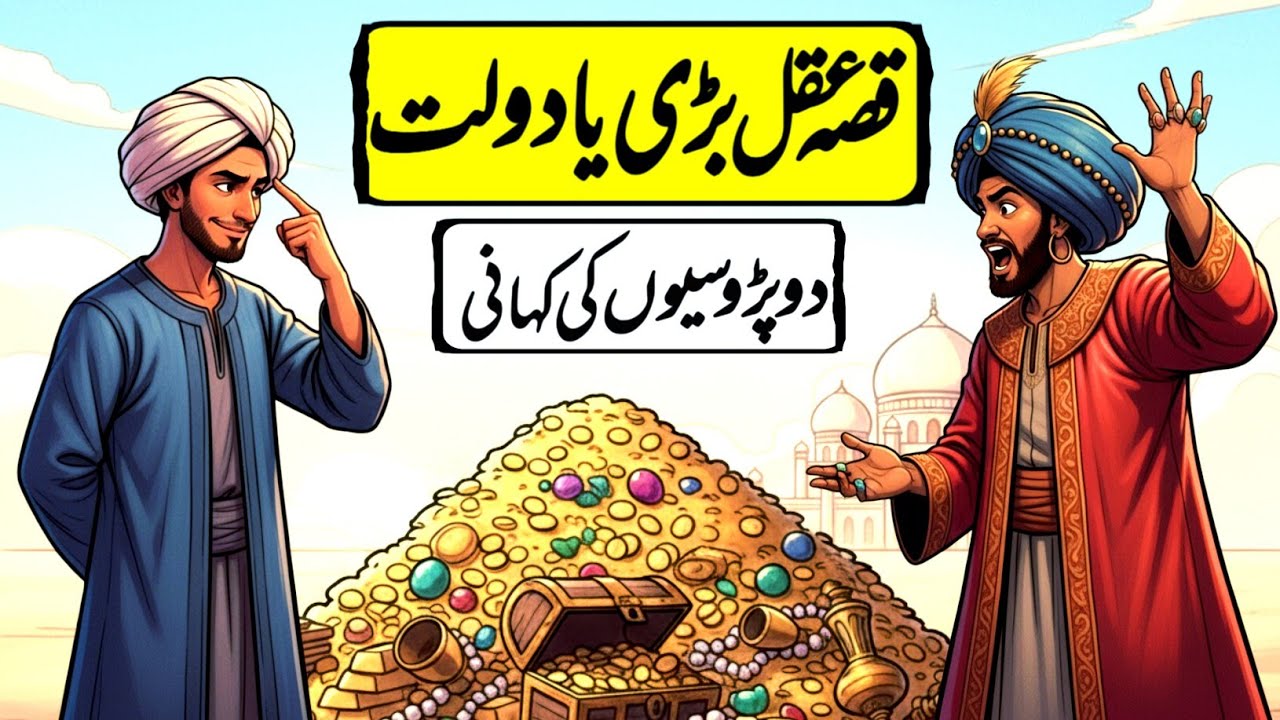 Aql Badi Ya Doulat | Ameer Aur Gareeb Ka Ajeeb Qissa | Urdu Moral Story