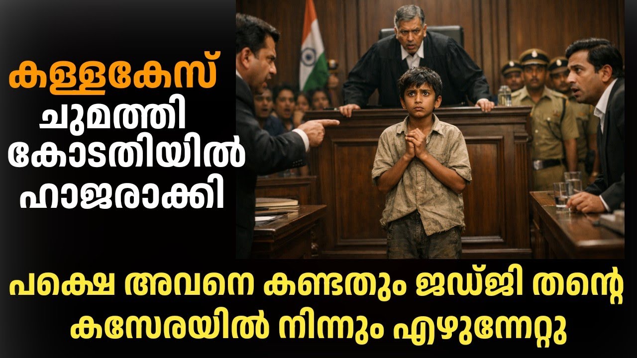 കള്ളക്കേസ് ചുമത്തി ദരിദ്രനായ ബാലനെ കോടതിയിൽ ഹാജരാക്കി,പക്ഷേ ജഡ്ജി പറഞ്ഞത് കേട്ട് എല്ലാവരും ഞെട്ടി 