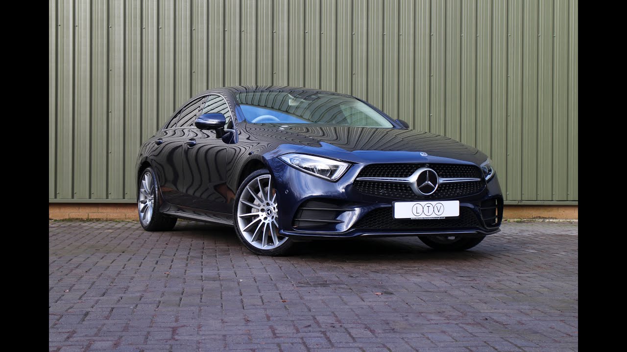 2018/68 Mercedes Benz CLS400d AMG Line (Premium Plus) Coupe G-Tronic 4MATIC Euro 6 - Beige hide