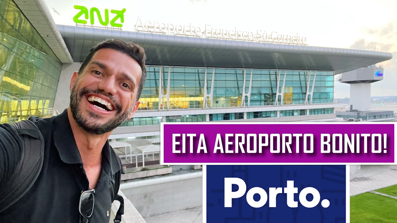 COMO É AEROPORTO DO PORTO PORTUGAL ✈️ (OPO) Francisco Sá Carneiro