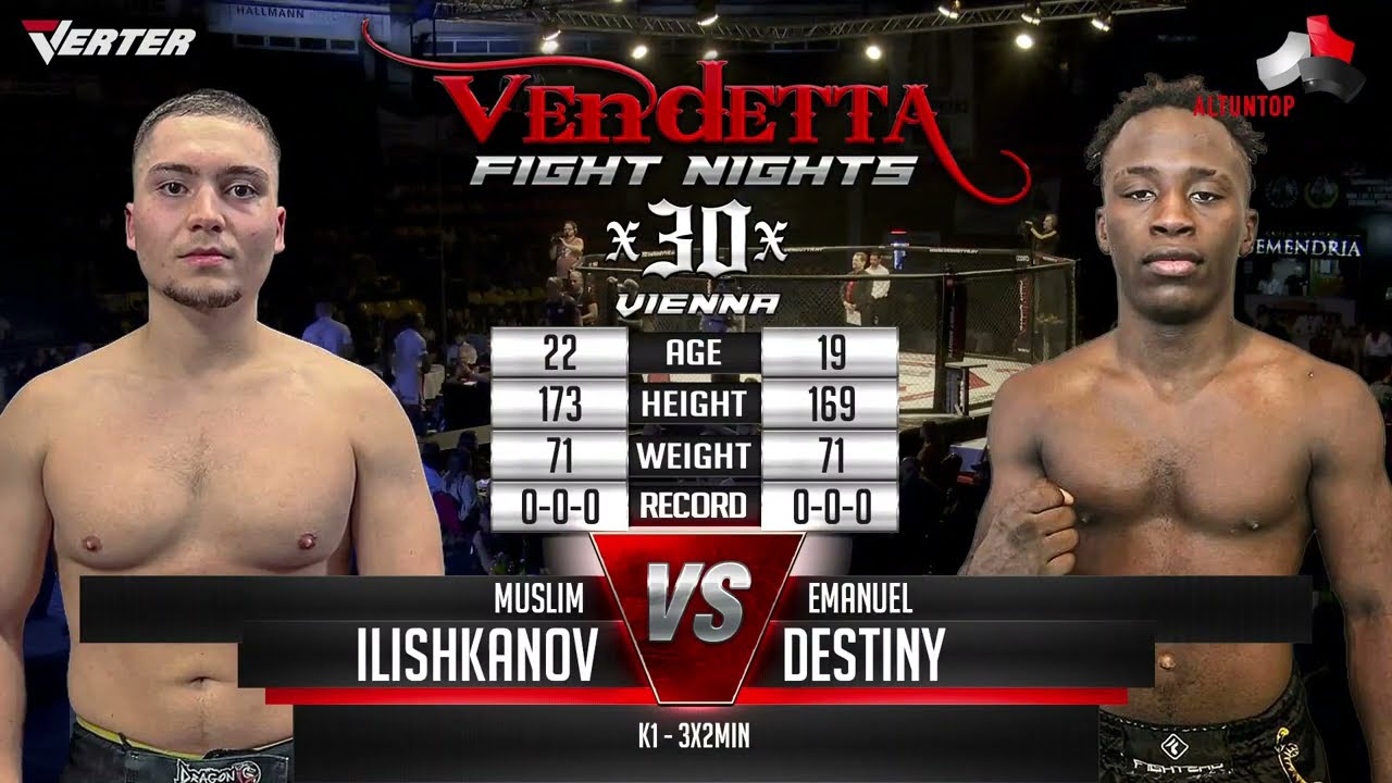 VENDETTA 30: ILISHKANOV vs DESTINY | FULL FIGHT