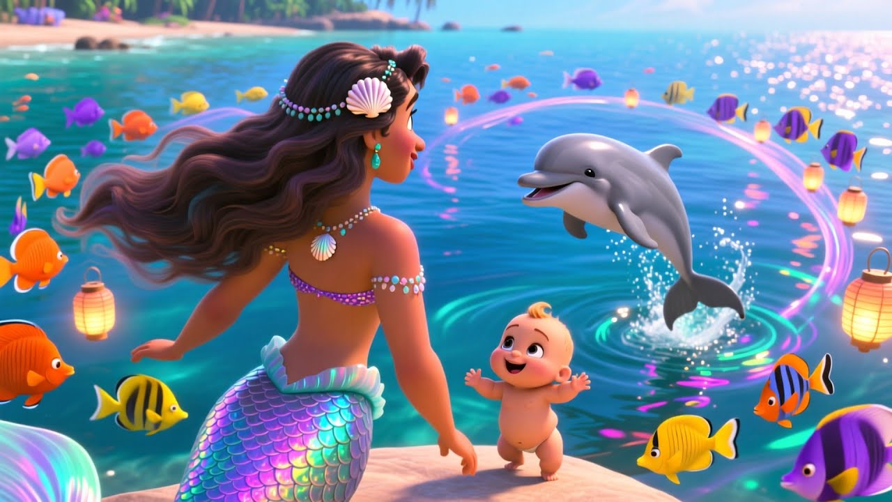 Mermaid Bridge Party 🧜‍♀️🌉   Fun Kids Adventure   Preschool Learning Video