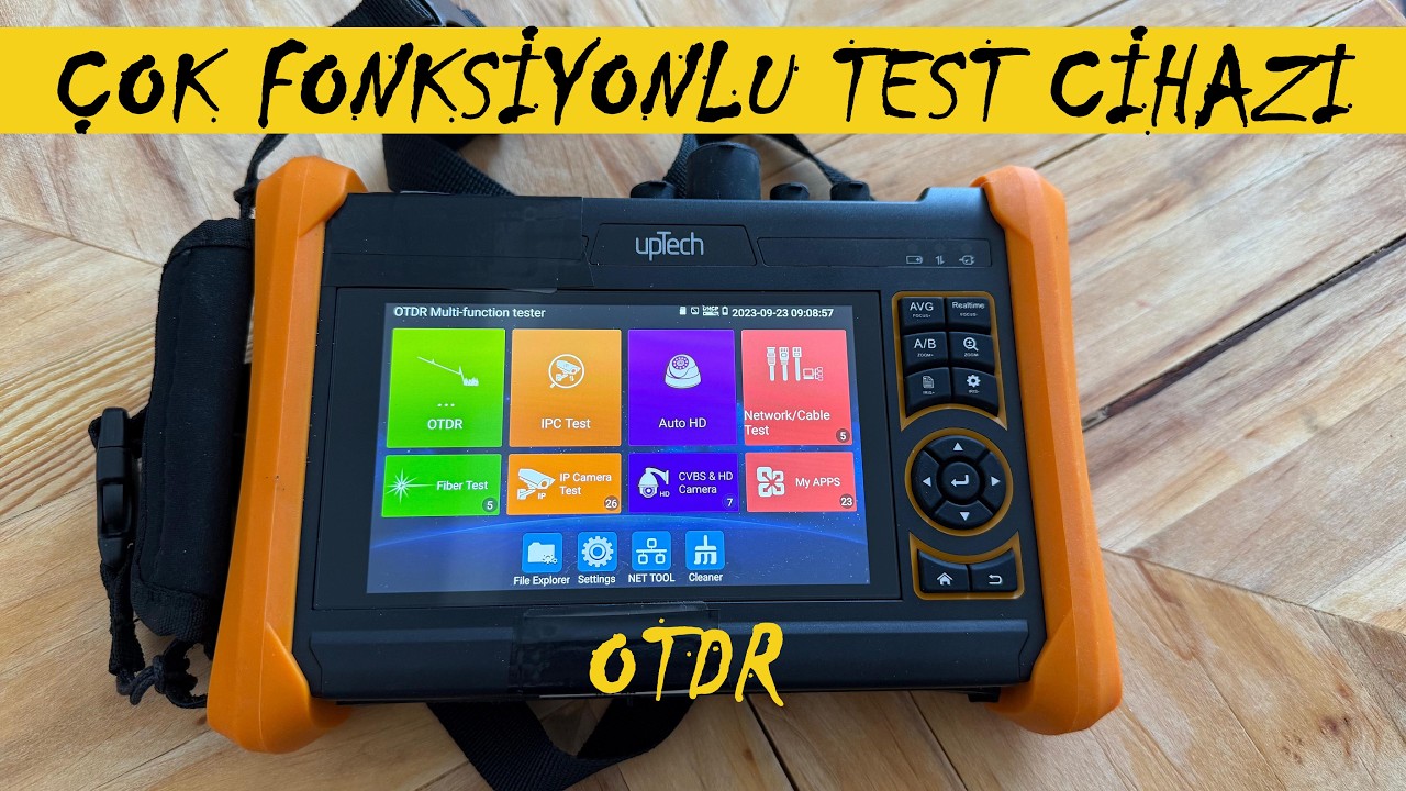 Çok Fonksiyonlu CCTV Test Cihazı İnceleme | OTDR İnceleme | UPTECH IPC-6500F