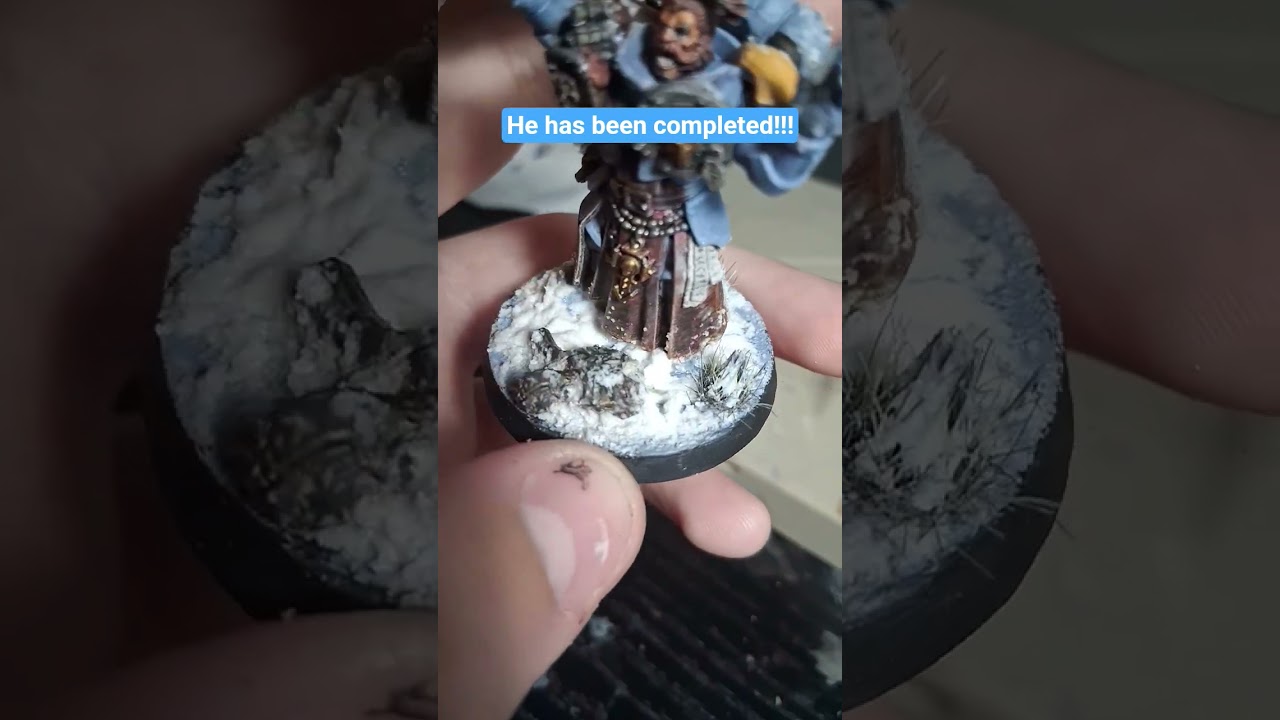 wolf priest finished #spacewolves #warhammer40k