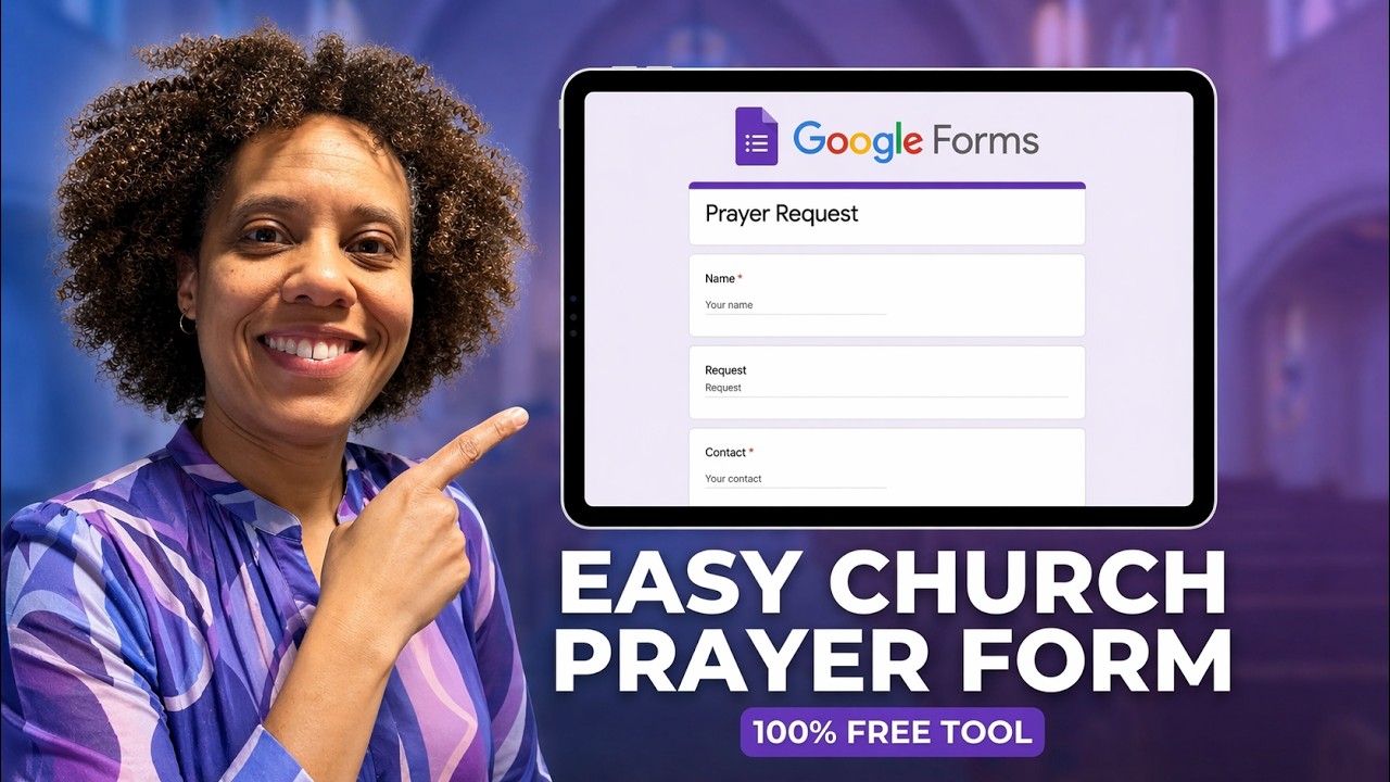 Need a Prayer Request Form for Your Church? Make This!