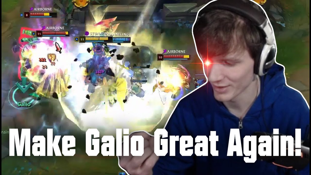 Hashinshin: How to make Galio VIABLE again! | The last AP Bruiser?