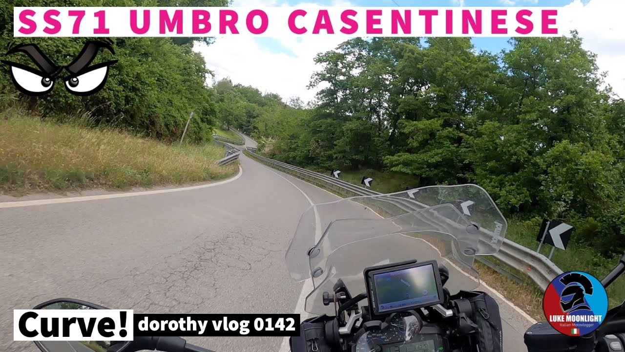 Una STRADA di CURVE e ASFALTO BUONO, SS71 Umbro Casentinese 2021 - Dorothy vlog 0142 #ss71 #curve