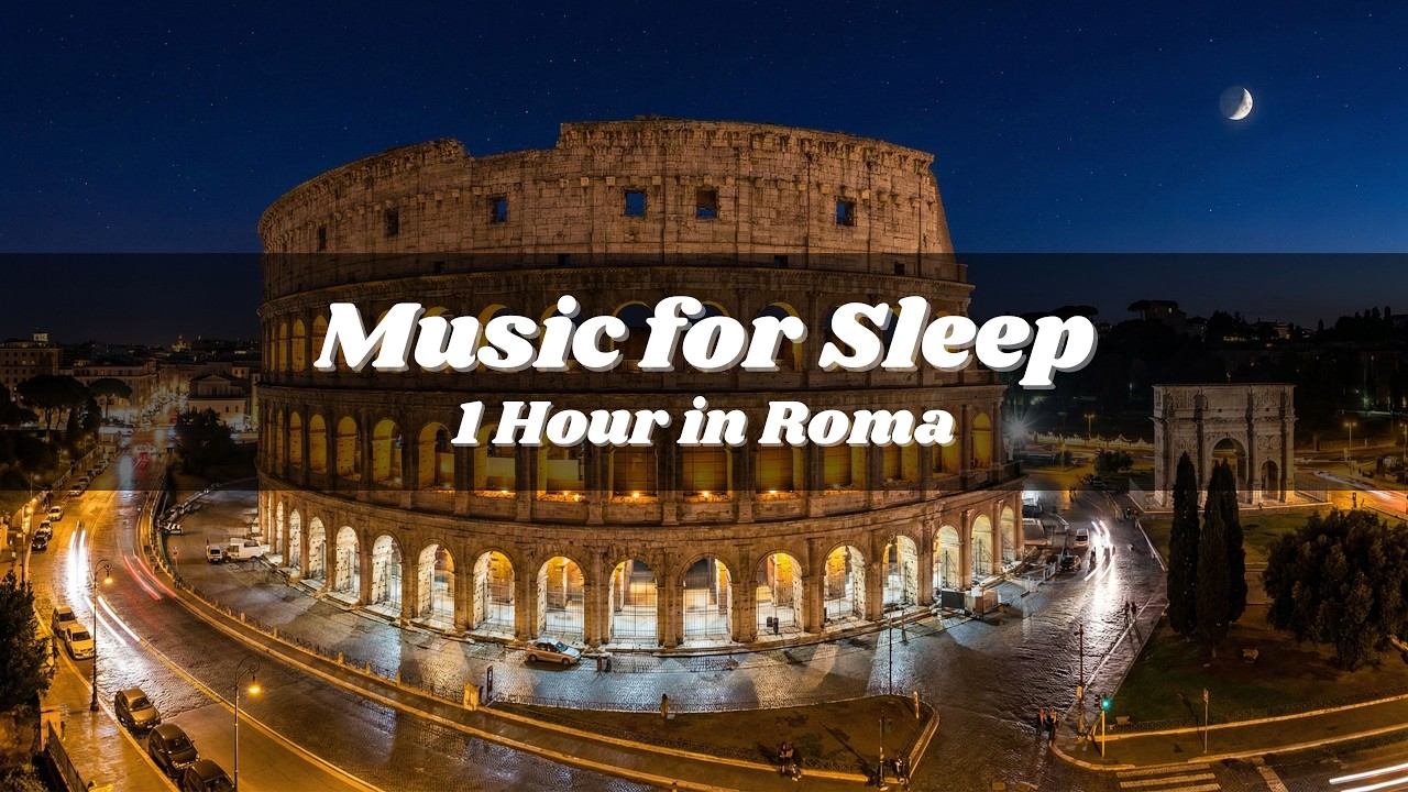 Peaceful Colosseum Night | 432Hz Miracle Tone Sleep Music | Deep Relaxation (1 Hour)