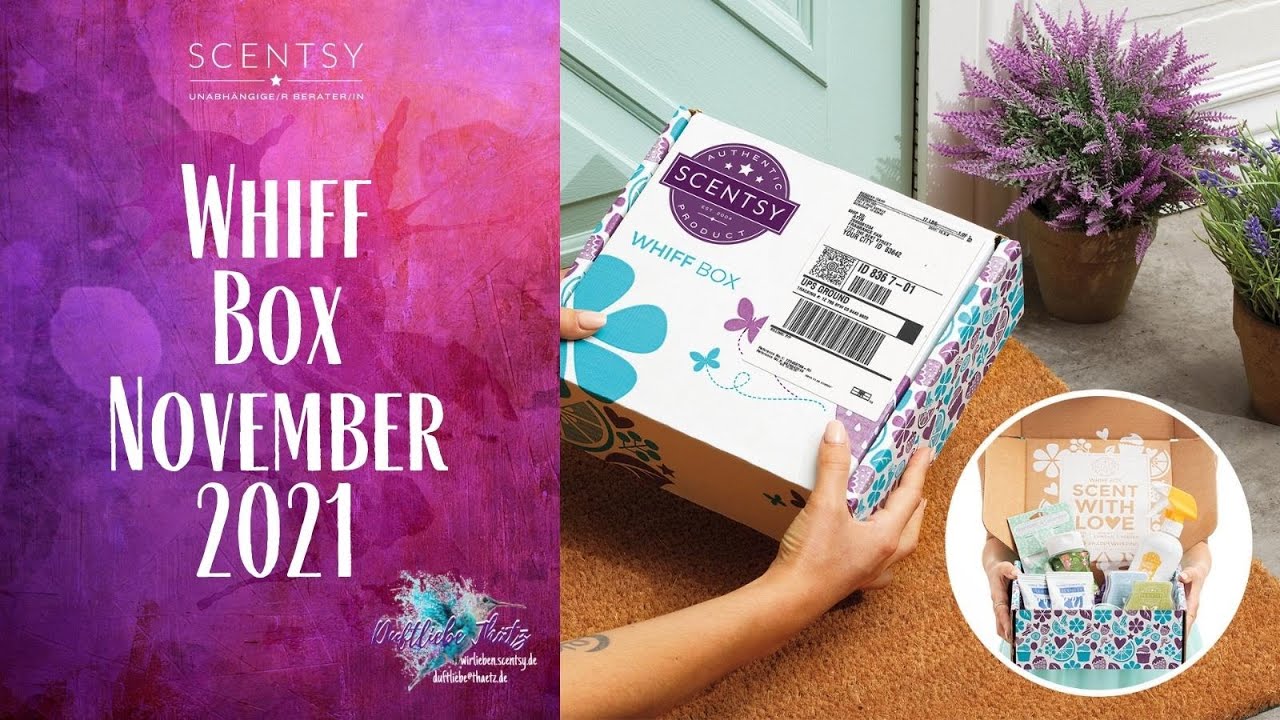 Whiff Box | November 2021 | Unboxing | Scentsy deutsch