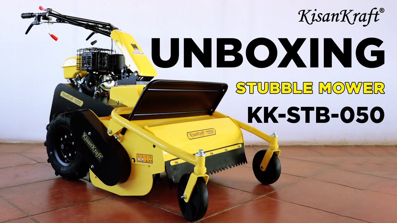Unboxing | KisanKraft | Stubble Mower | KK-STB-050