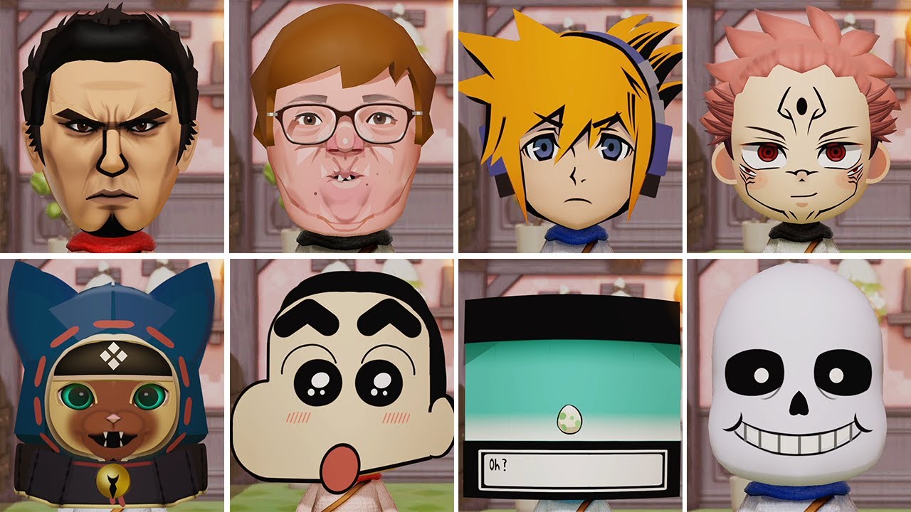ミートピア【Switch】公開されてるすごいメイクのMii&アクセスキー集 まとめ2