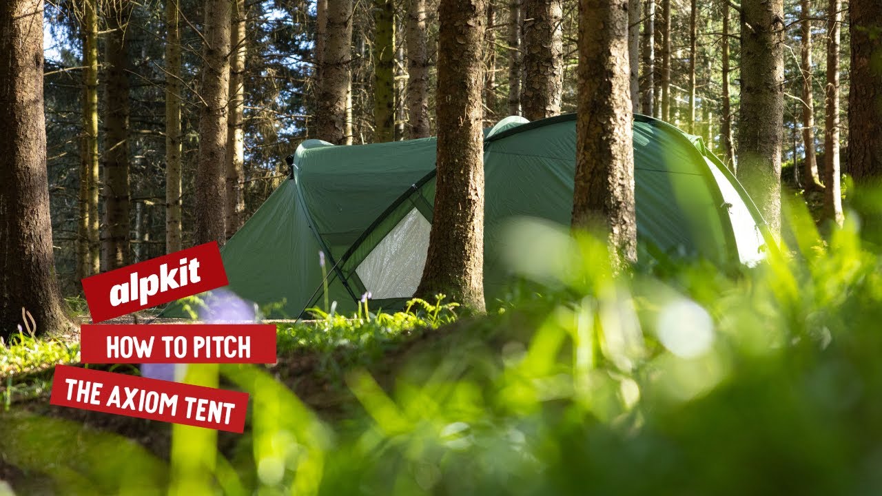 How To Pitch the Alpkit Axiom Tent