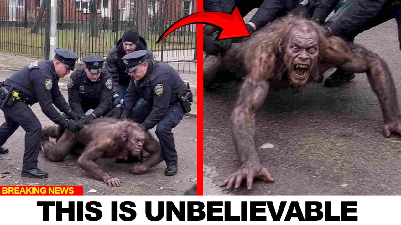 Police Captured Most Disturbing Creatures: Scariest Body Cam Encounters No One Can Explain!