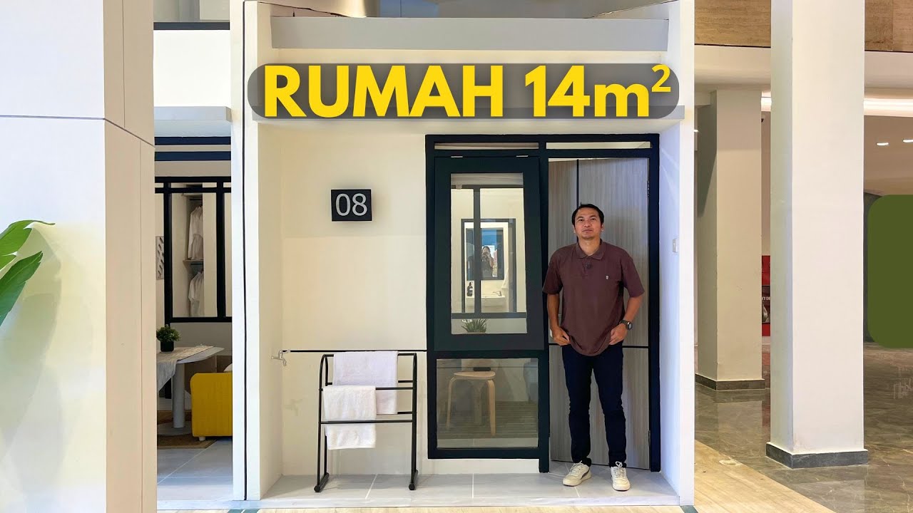 Begini Rumah Subsidi 14 Meter Persegi
