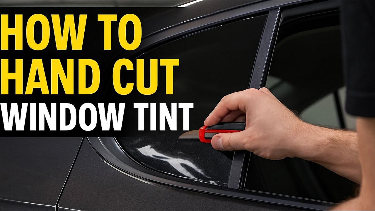 How To Hand Cut Window Tint | 2 Methods