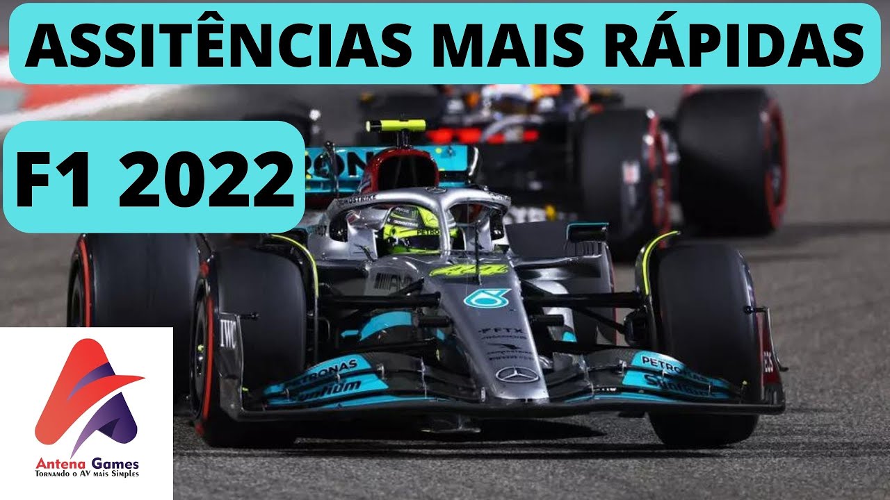 F1 2022, ASSISTÊNCIAS MAIS RÁPIDAS PRA VOCÊ USAR E VOAR.