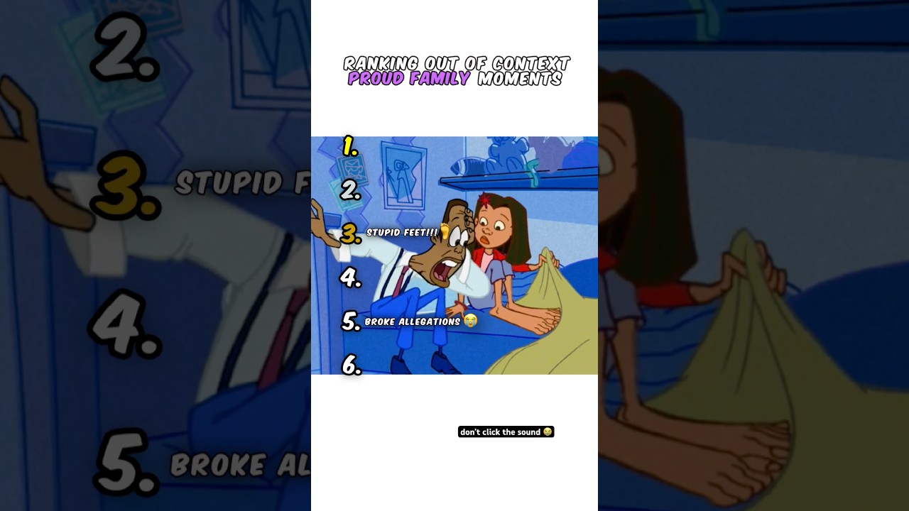 Ranking Proud Family Moments 😭