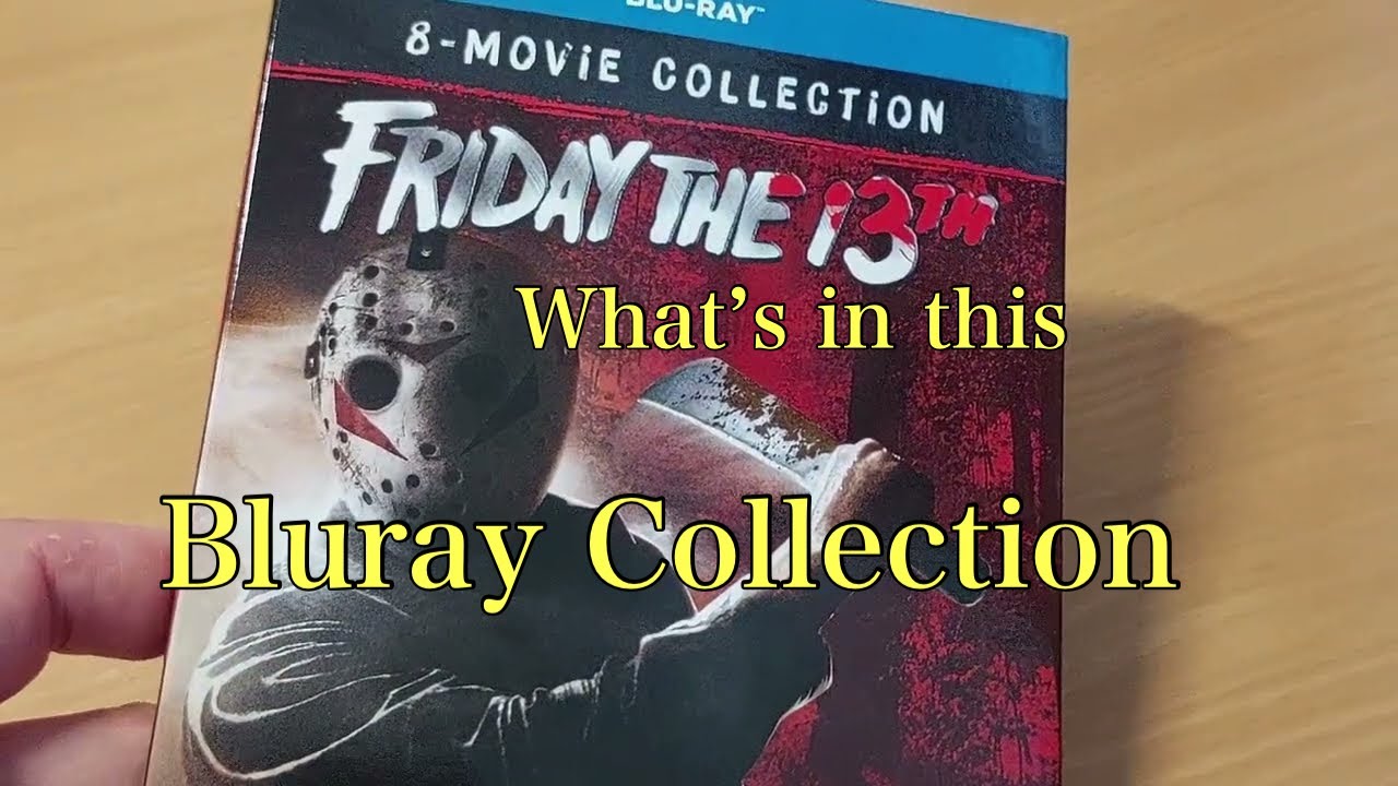 Friday The 13th  film bluray collection #physicalmedia #blurayhaul