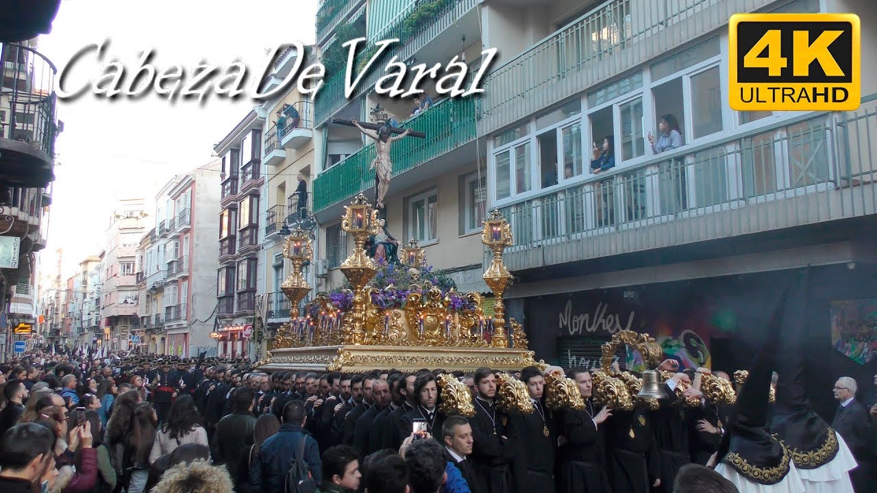 CRISTO DEL AMOR C/ALAMOS SEMANA SANTA MÁLAGA 2018 4K