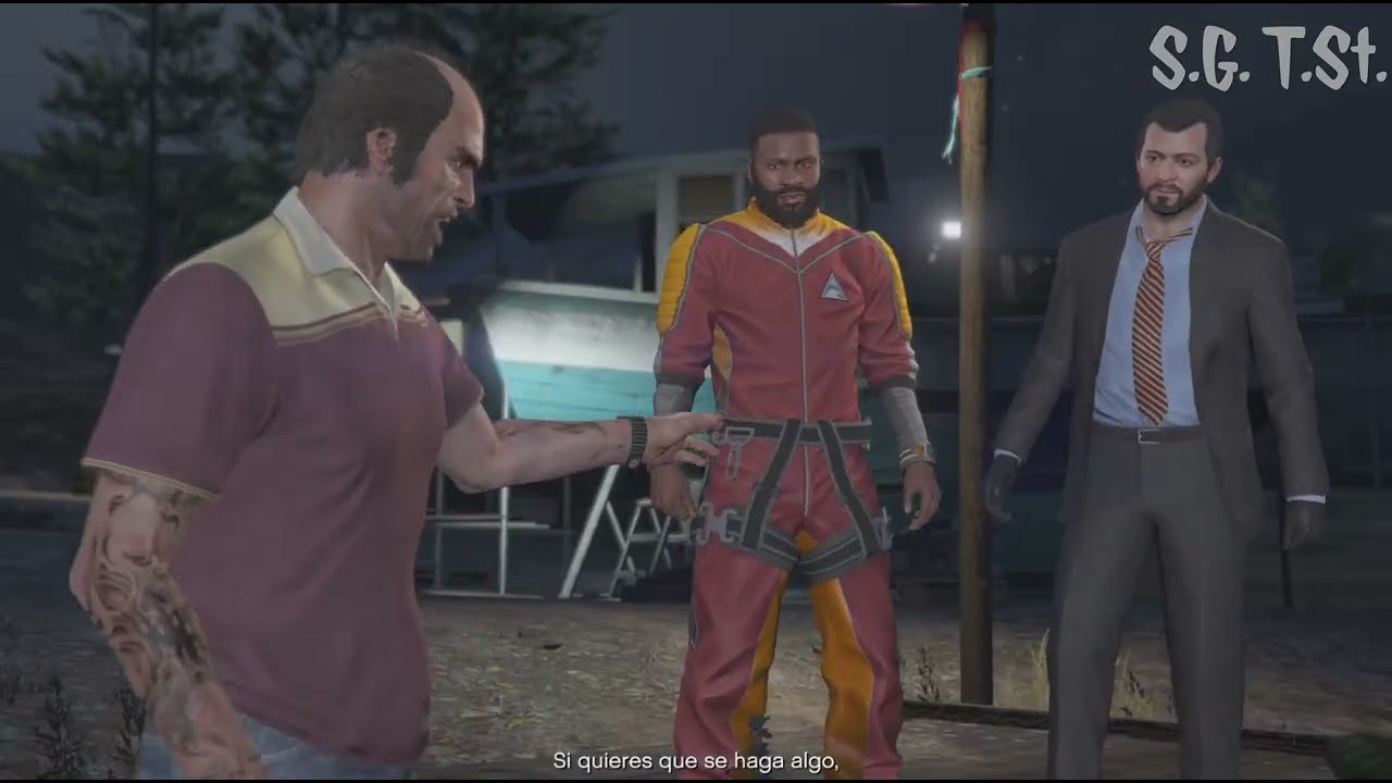 Grand Theft Auto V.- Ps5  GamePlay. P83. NEGOCIOS TURBIOS. Sub.Español.