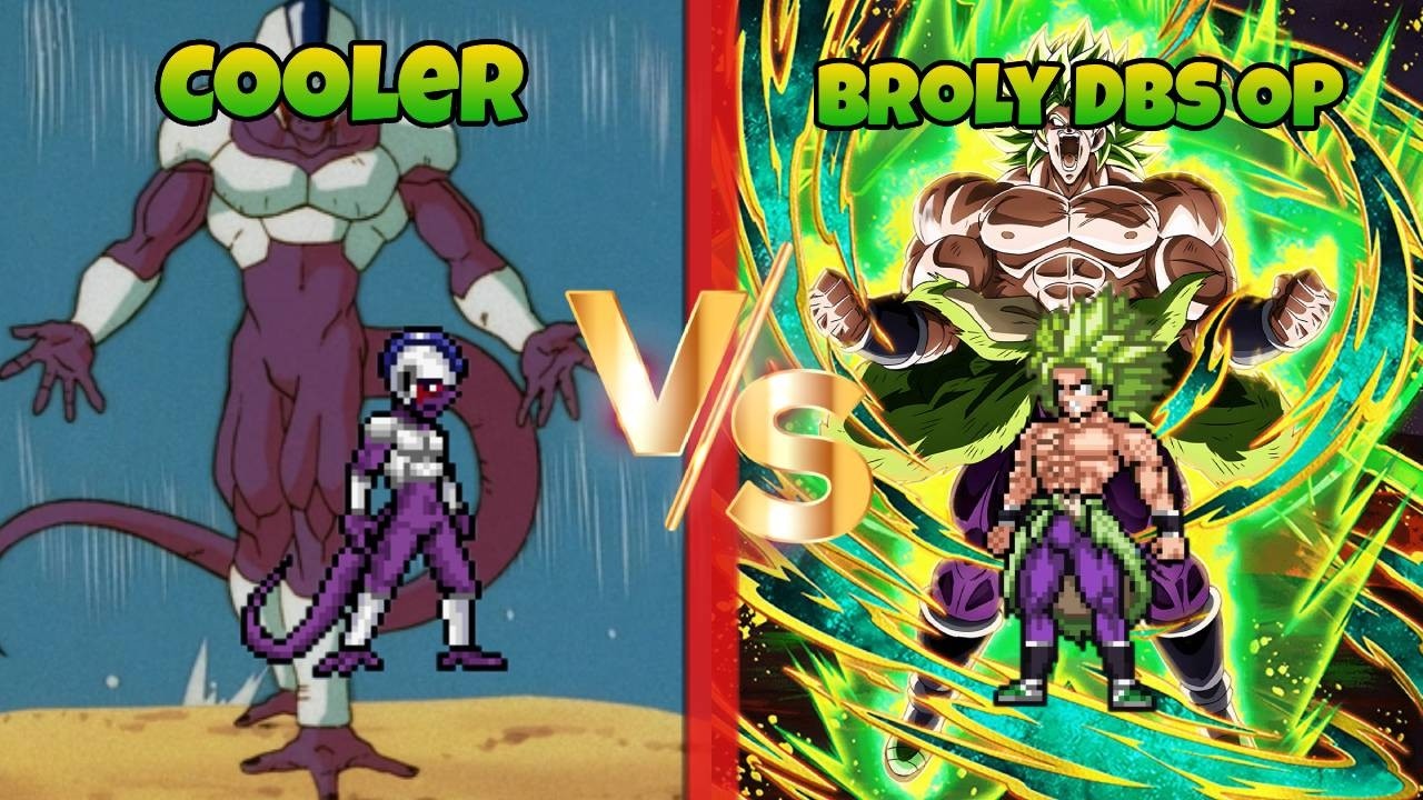 Jump Force MUGEN Cooler vs Broly DBS OP