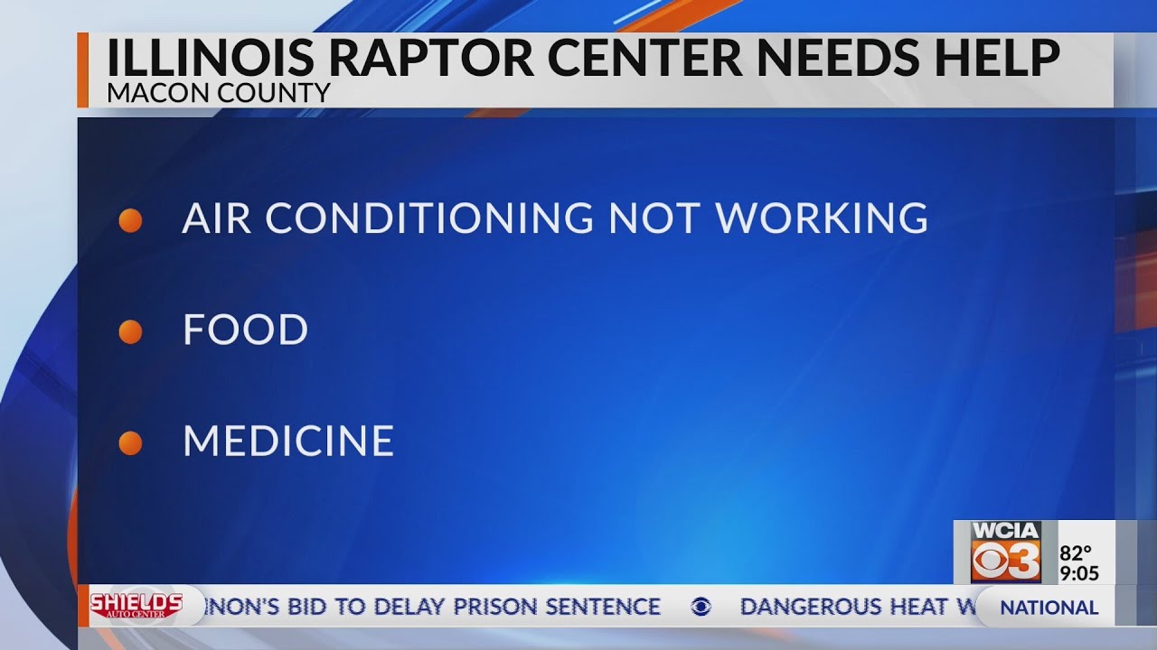 Illinois Raptor Center in urgent need of donations