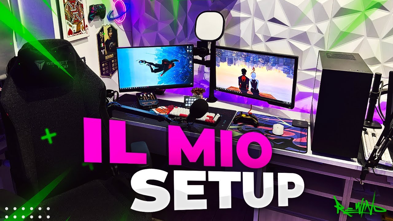 LA MIA NUOVA POSTAZIONE DA GAMING/STREAMING 2023