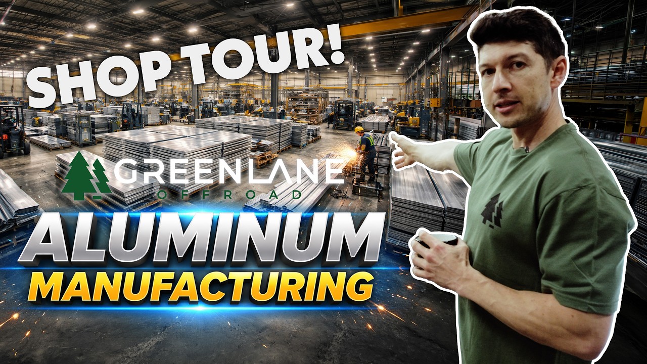 Building the best off-road parts. Greenlane Offroad SHOP TOUR - Shop Walk Ep. 1