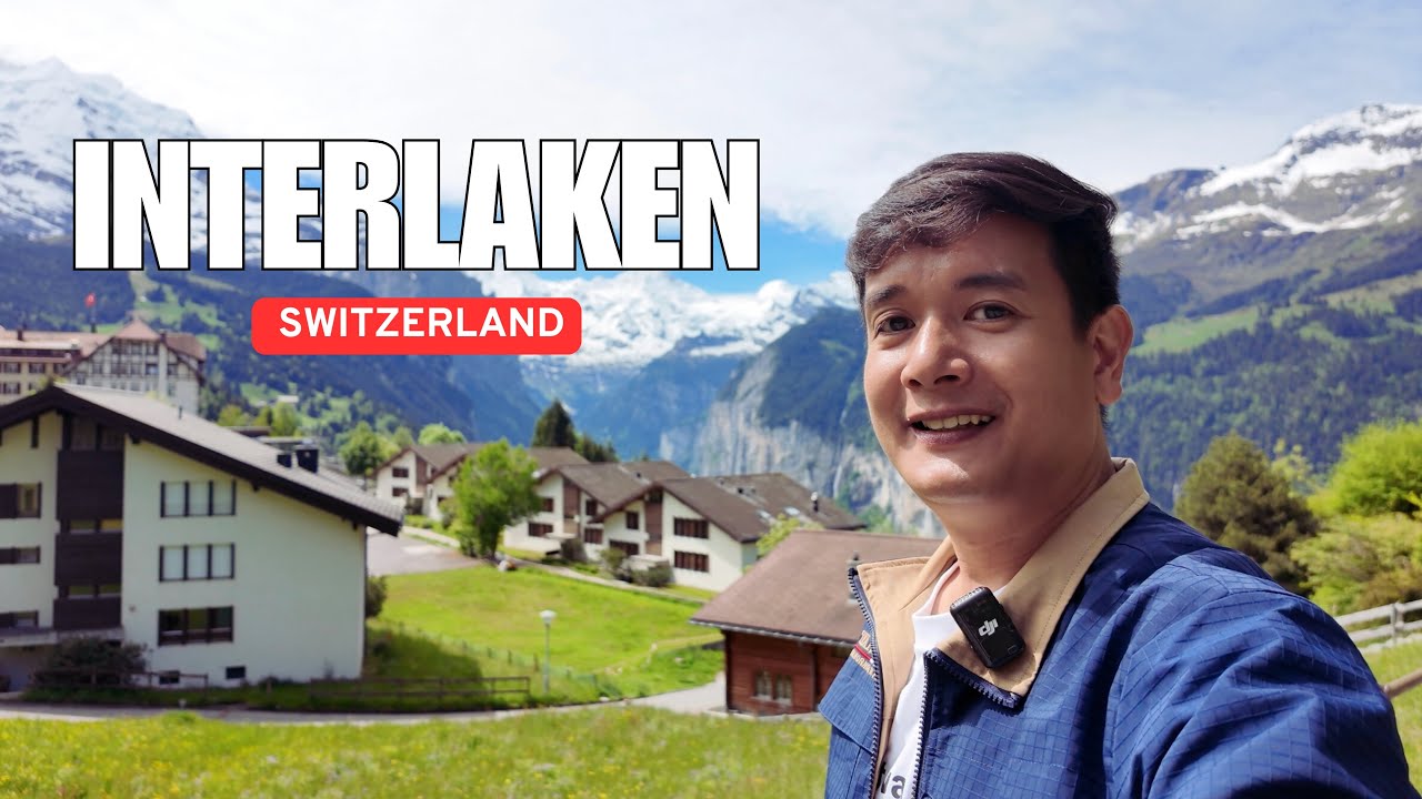 INTERLAKEN, Switzerland: With side trip to Lauterbrunnen, Wengen, and Brienz.
