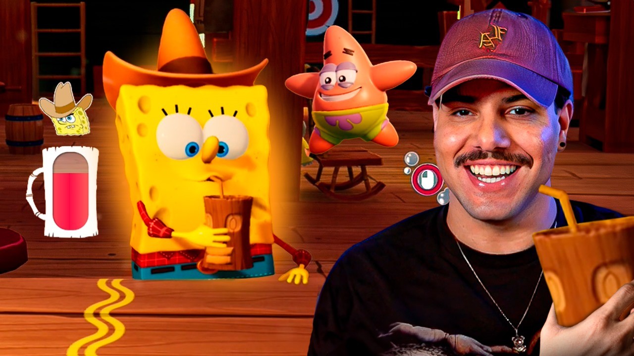 Com certeza o melhor jogo do Bob Esponja já criado até hoje