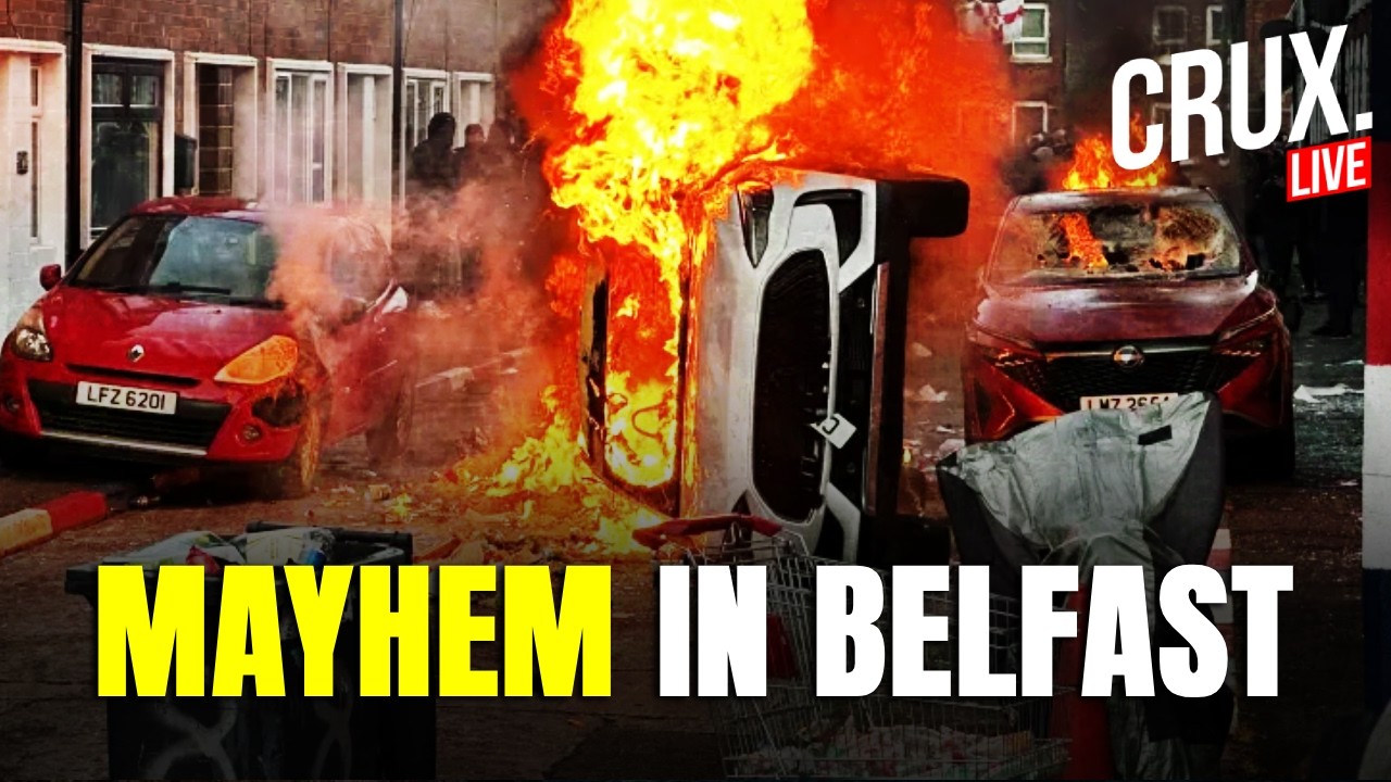 LIVE | Belfast Riots Rage, Total Chaos On Streets Protesters Hurl Petrol Bombs At Police | UK News